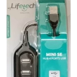 Mini HUB USB Lifetech 4 Portas